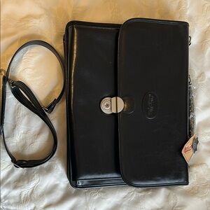 Bugatti Leather Executive Briefcase (1019)